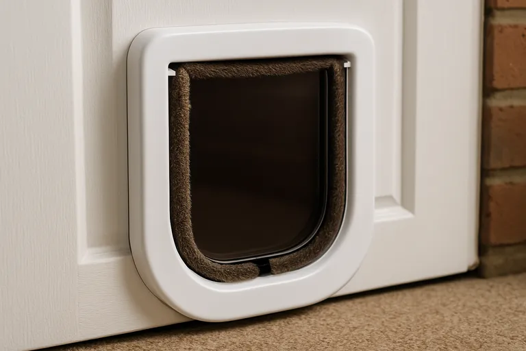 Verschillende soorten tochtvrije kattenluiken