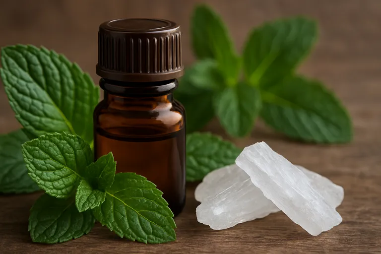 Menthol als krachtig bestanddeel