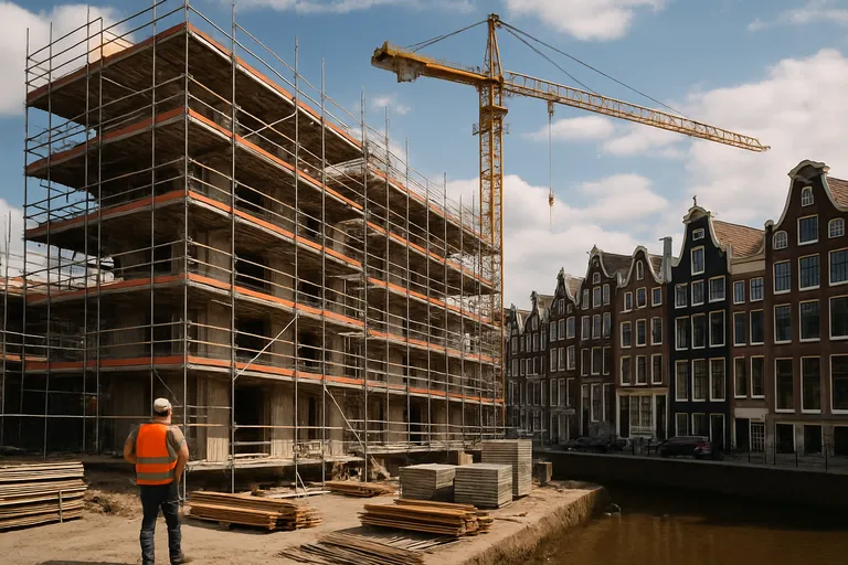 De rol van bouwbedrijven in de ontwikkeling van Amsterdam